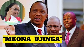 TENSION IN STATEHOUSE 🤯UHURU BREAKS HIS SILENCE OVER RIGATHI GACHAGUA IMPEACHMENT!