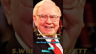 Top 10 Richest person in the world 💸💸 |  #shorts #trending