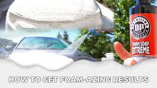 Foam-azing Soap with High Quality Results!