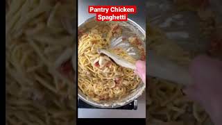 Pantry Chicken Spaghetti