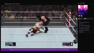 Roman Reigns vs Brock lensar for the WWE Universal Championship at the Great Royal Rumble