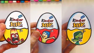 DIY INSIDE OUT 2 Kinder Joy / Paper Craft Idea