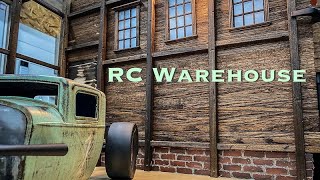 Shiplap, Custom Windows, Scale RC Warehouse Build Part 3, Scale Garage