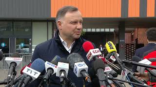 Prezydent Andrzej Duda w kopalni Pniówek. Tragedia, zginęli górnicy