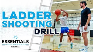 Ladder Shooting - Youth Basketball Shooting Drill