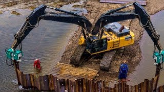 Amazing Modern Heavy Equipment Excavator in Action