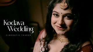 Kodava Wedding Teaser | Krithi X Sachin | Kodagu Wedding | Infiway Wedding Co