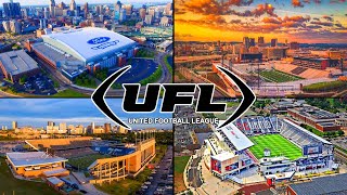 UFL Stadiums 2024