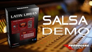 Salsa Demo Latin Urban VSTi Sobredosis titanes Cover Camaleon Ruben Blades usando solo computadora