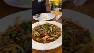 Delicious pattaya thailand dinner -