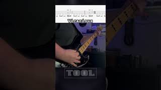 Vicarious - TOOL  - Outro Riff #bass #viral #guitar #tool #riff #toolband #vicarious #fender