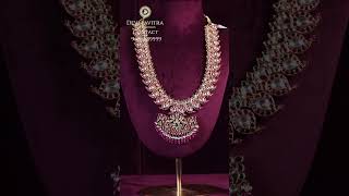 Buy 1 Jewellery Use 2 Ways  || 2 in 1 Kundan Long Haram II Devi Pavitra Gold & Diamonds