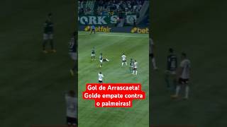 Gol de Arrascaeta!Golde empate contra o Palmeiras!#flamengo #futebol #shorts #short #brasileirão