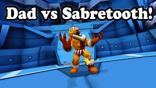 Marvel Super Hero Squad Online My Dad (70 years old) vs Sabretooth- 720p HD