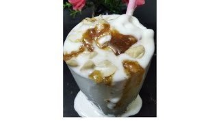 apple caramel milkshake.#shorts