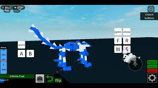 Wolf mech showcase [plane crazy] [roblox]