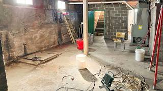 Restoring A $7,000 Mansion: HUGE Basement Demolition