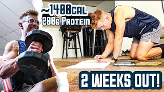 The Balance of Gym, Social, School, and Work | Prep: 2 Weeks Out!