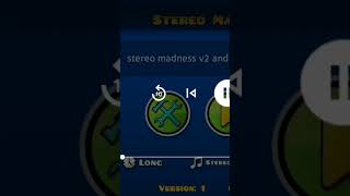 Play my gd level: Stereo Madness V2