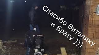 Деревянный пол в гараже