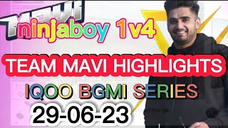 Mavi | Team mavi | Team mavi highlights today | Global eSports | iqoobgmi series | x spark|@MAVIOP