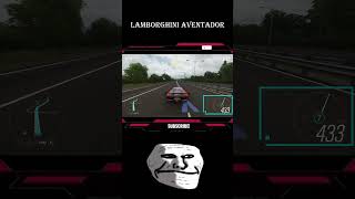 LAMBORGHINI AVENTDOR TOP SPEED IN JUST FEW SECOND! 🔥 #forzahorizon4 #shorts #shortfeed #viral