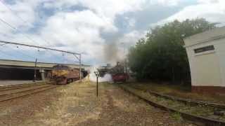 Cape Town Steam Train - 141123 Jenny leaves for Simon's Town - 23 Nov 2014