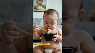 Baby mukbang food/ mỗi ngày 1 gói siro giúp con ngon miệng  #shorts #shortvideo