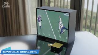 CONVIERTE TU VIEJA TV EN UNA SMART-TV: SMARTBOX Y DECODIFICADOR, 2 EN 1. SMART-ATSC