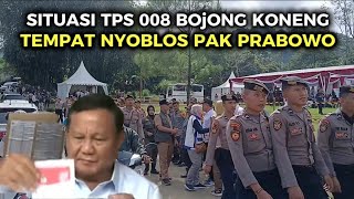 SITUASI TPS 008 BOjONG KONENG TEMPAT PAK PRABOWO NYOBLOS PILKADA 2024