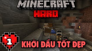 MINECRAFT SINH TỒN HARD NHƯNG KHÔNG CÓ CORE #1 : KHỞI ĐẦU TỐT ĐẸP