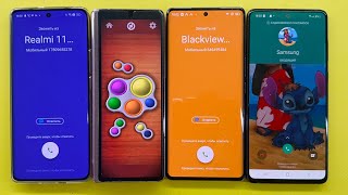 Incoming Call+Game Pop It+WhatsApp Realme 11 Pro/Samsung Z Fold/Blackview A200 Pro/Samsung Note 10