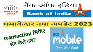 boi mobile latest | boi mobile transaction limit | bank of india new mobile banking app limit set