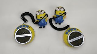 Despicable Me Minion Toy Sound Effects Voice Changer Speaker