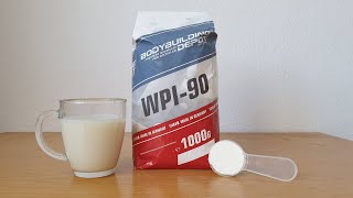 Bodybuilding Depot WPI 90 Test | S.U. WPI-90