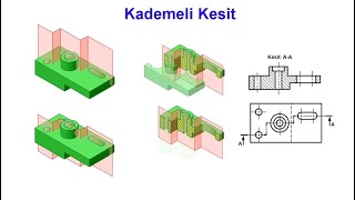 15 - KADEMELİ KESİT (OFFSET SECTION)