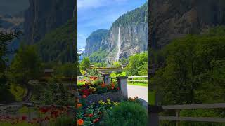 📍Lauterbrunnen #switzerland  #waterfall #nature #hiking #travel #swissalps #lauterbrunnen #alps