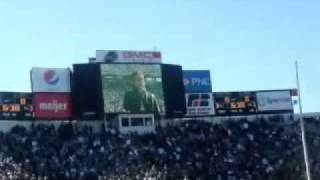 Gerard Butler at Michigan State University Homecoming