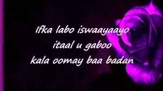 Awale Adan-Dhaaxan-(Lyrics)