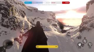 Star Wars Battlefront DARTH VADER VS LUKE SKYWALKER 1V1 (Hero Battles) #1