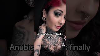 Anubis’s Tomb is finally open. #piercing #plugs #stretchedears