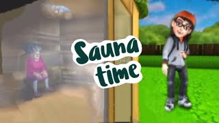 STINKY SAUNA || SCARY TEACHER 3D GAMEPLAY (android iOS)