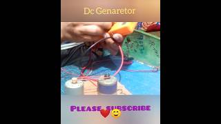 Dc genaretor 🤘motor se genaretor easy making at home 🤩 #motor  #genaretor #viral