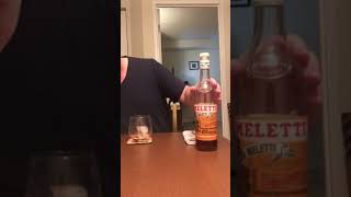 Matt makes a port cocktail