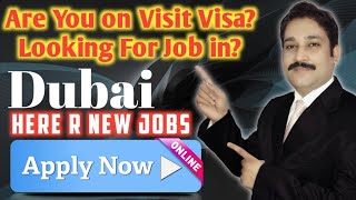 Dubai Job Vacancy 2023| Jobs in Dubai 2023| UAE Jobs Today