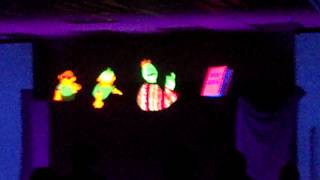 Black light puppet group