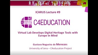 ICARUS Lecture #9: C4Education with Gustavo Nogueira de Menezes