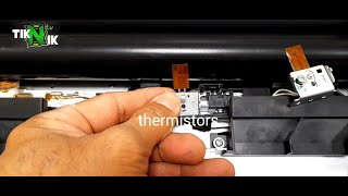 KONICA MINOLTA bizhub 420 | error C-3801 | thermistors | service mode | trouble reset