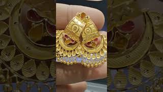 gold ghunghru wali earring latest model all new collection #gold #art  #jewellery #video #viral