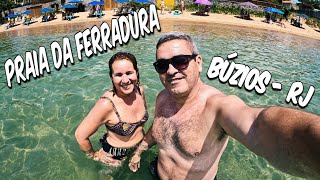 Búzios Rj - Praia da Ferradura -  Bela Praia com águas Cristalizas e um visual de tirar o fôlego !